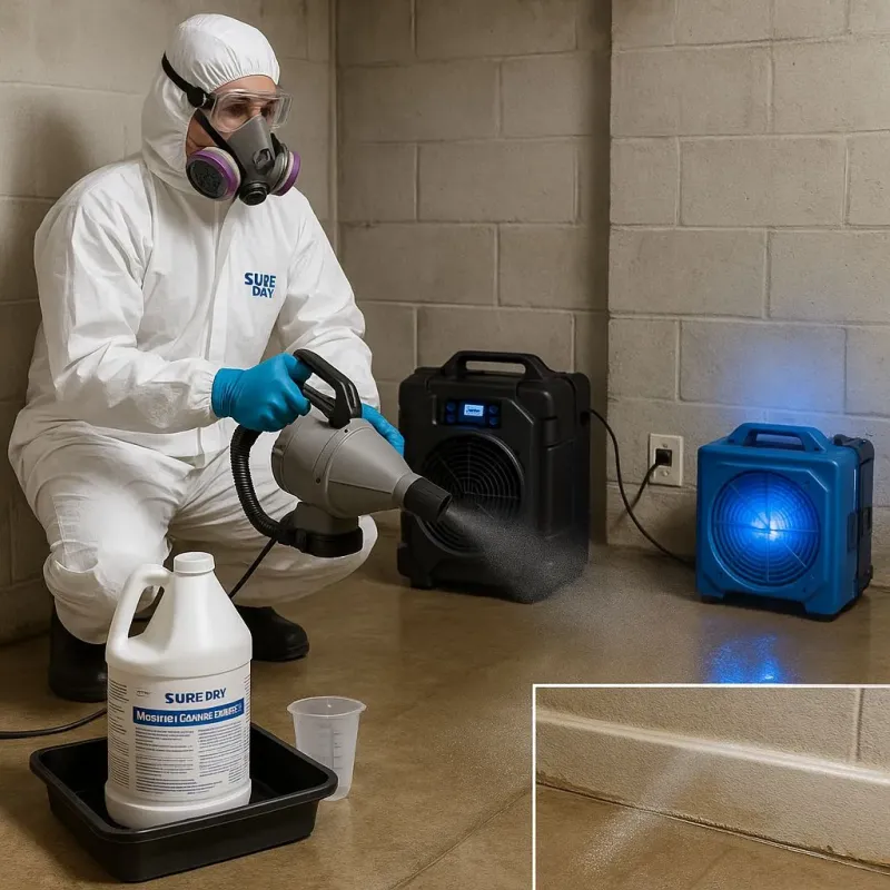 Sanitization and Odor Removal process in New Philadelphia, PA