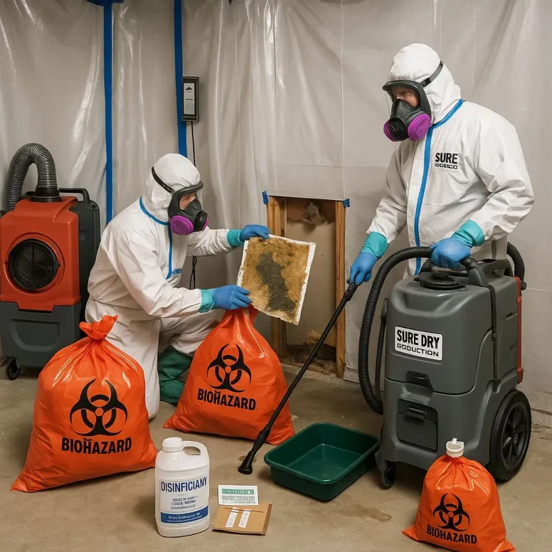 Contaminated Water Handling Protocols process in New Philadelphia, PA