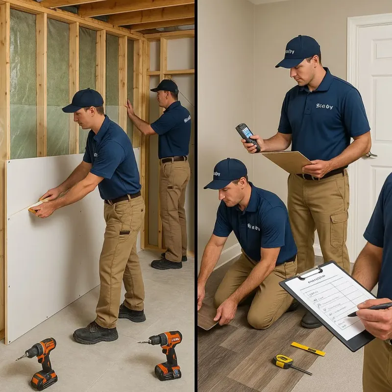 Repairs and Reconstruction process in New Philadelphia, PA