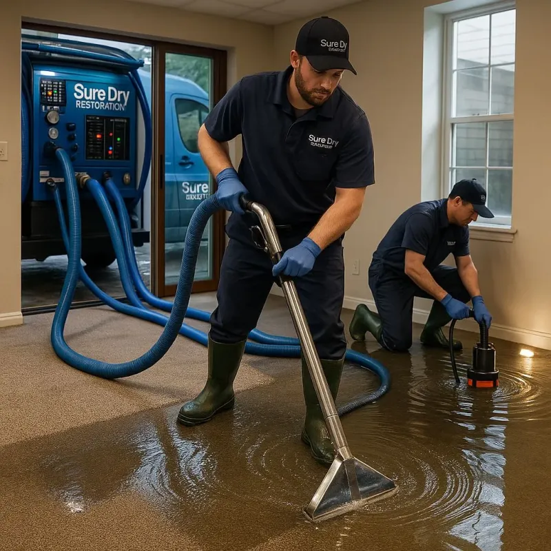 Water Extraction and Removal process in New Philadelphia, PA